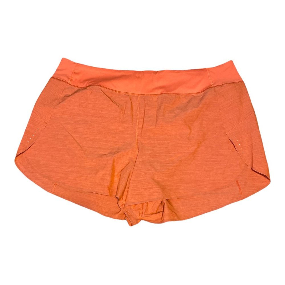 Athleta Orange Running Shorts